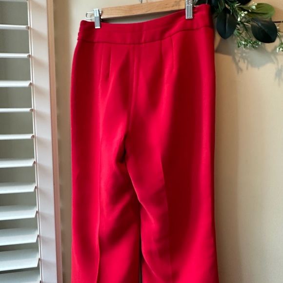 White House Black Market Bold Red Pants - Picture 8 of 16